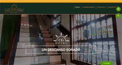 Desktop Screenshot of hotelcasagustadora.com